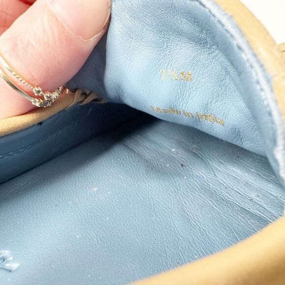 Robert Zur Perlata Shell True Glove Tan Leather Driving Loafers Women’s Size 7.5 - Picture 10 of 10